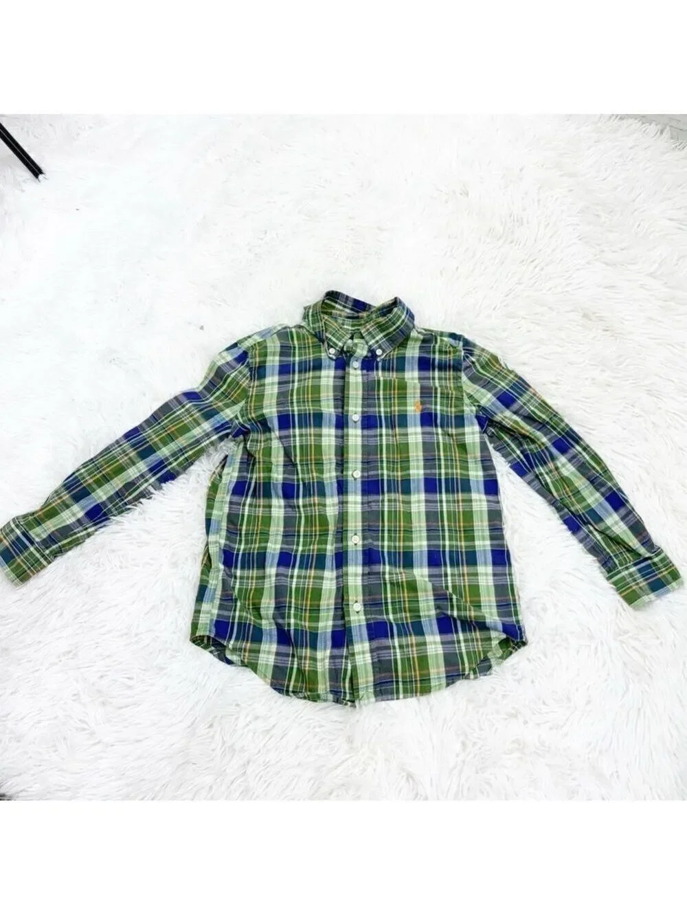 Ralph Lauren‎ Plaid Long Sleeve Button Down Shirt Bundle